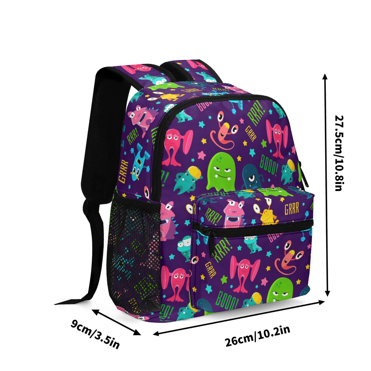 Silly Monsters Small Kids Backpack Kids Backpack Printed Offshore