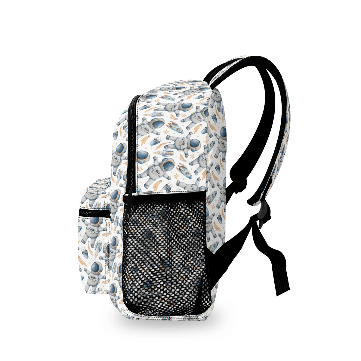 Astronauts And Rocket Ships Small Kids Backpack Kids Backpack Printed Offshore