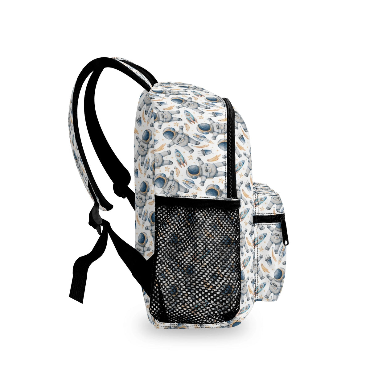 Astronauts And Rocket Ships Small Kids Backpack Kids Backpack Printed Offshore