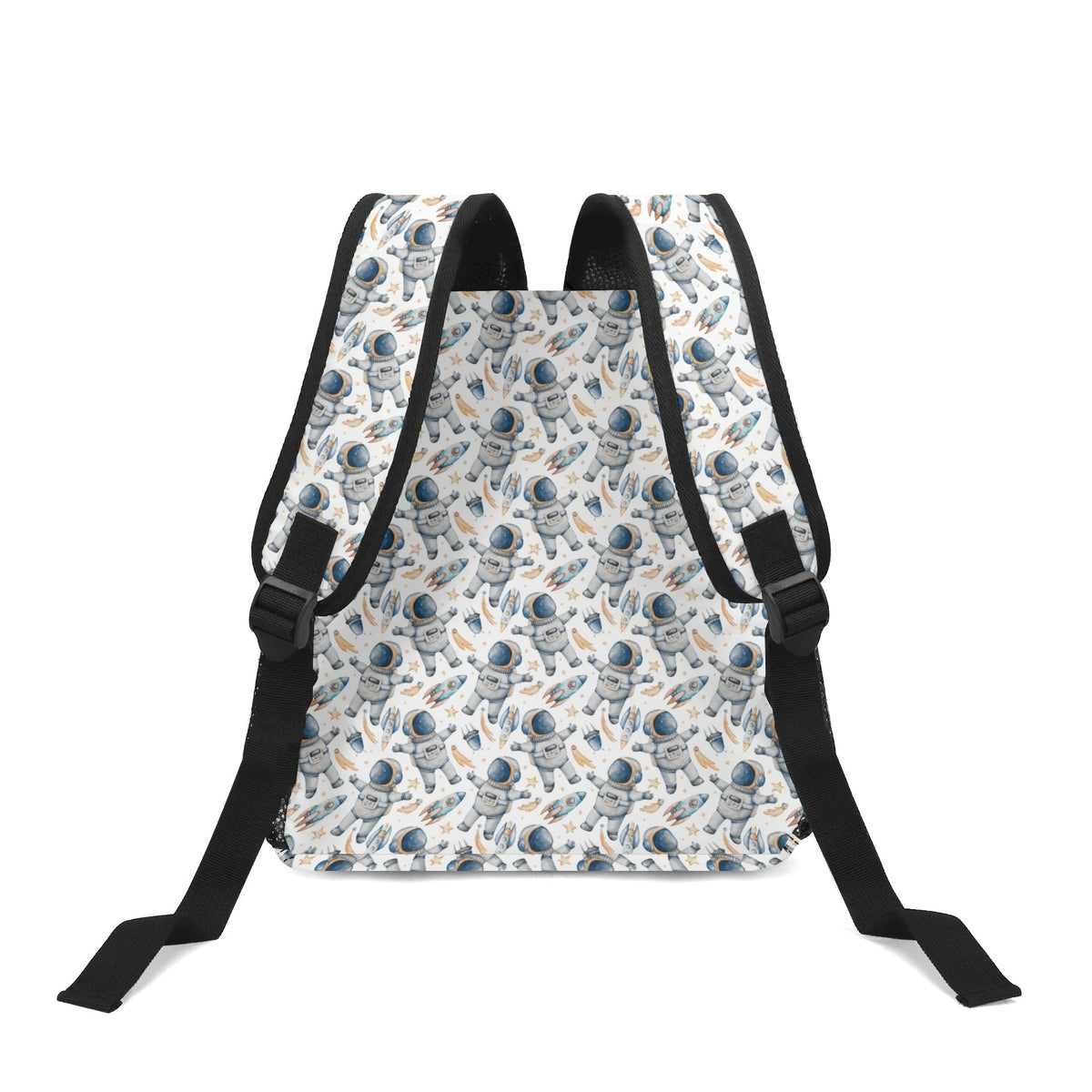 Astronauts And Rocket Ships Small Kids Backpack Kids Backpack Printed Offshore