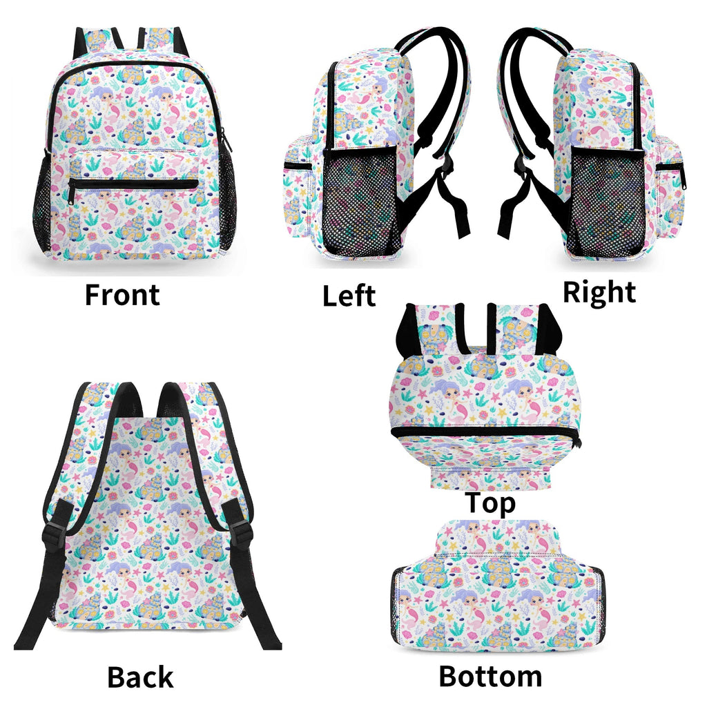 Mermaid World Small Kids Backpack Kids Backpack Printed Offshore