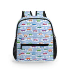 Colourful Cars Small Kids Backpack Default Title Kids Backpack Printed Offshore