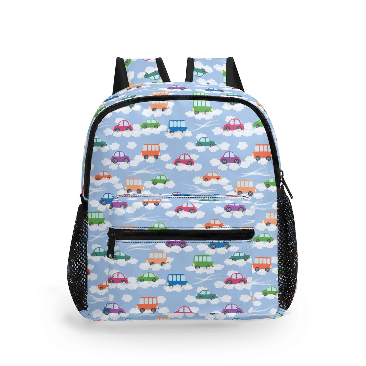 Colourful Cars Small Kids Backpack Default Title Kids Backpack Printed Offshore