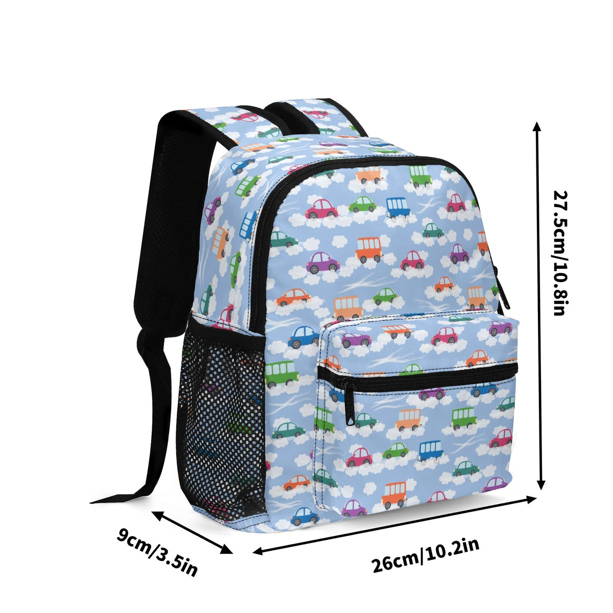 Colourful Cars Small Kids Backpack Kids Backpack Printed Offshore