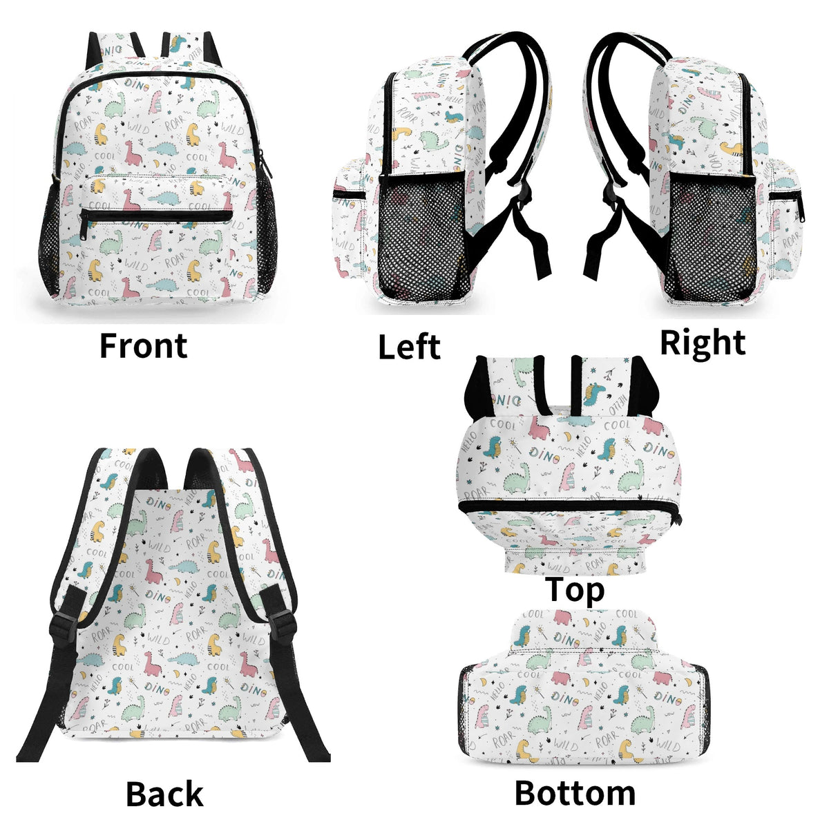 Quirky Dinosaurs Small Kids Backpack Kids Backpack Printed Offshore