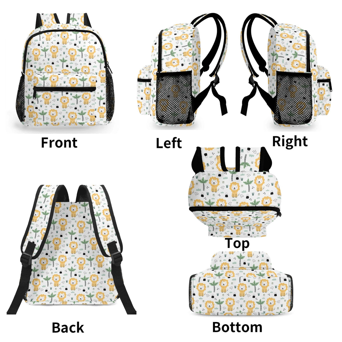 Lions Small Kids Backpack Kids Backpack Printed Offshore