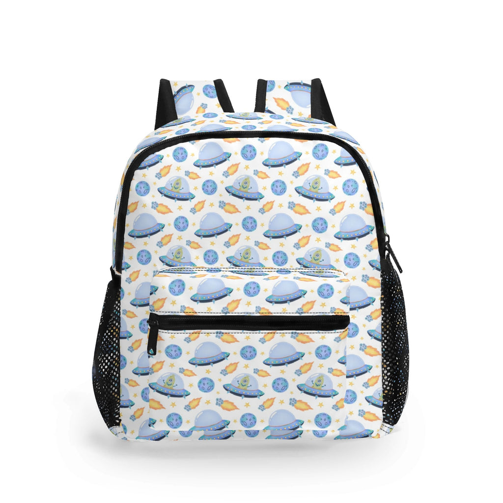 UFOs Small Kids Backpack Default Title Kids Backpack Printed Offshore
