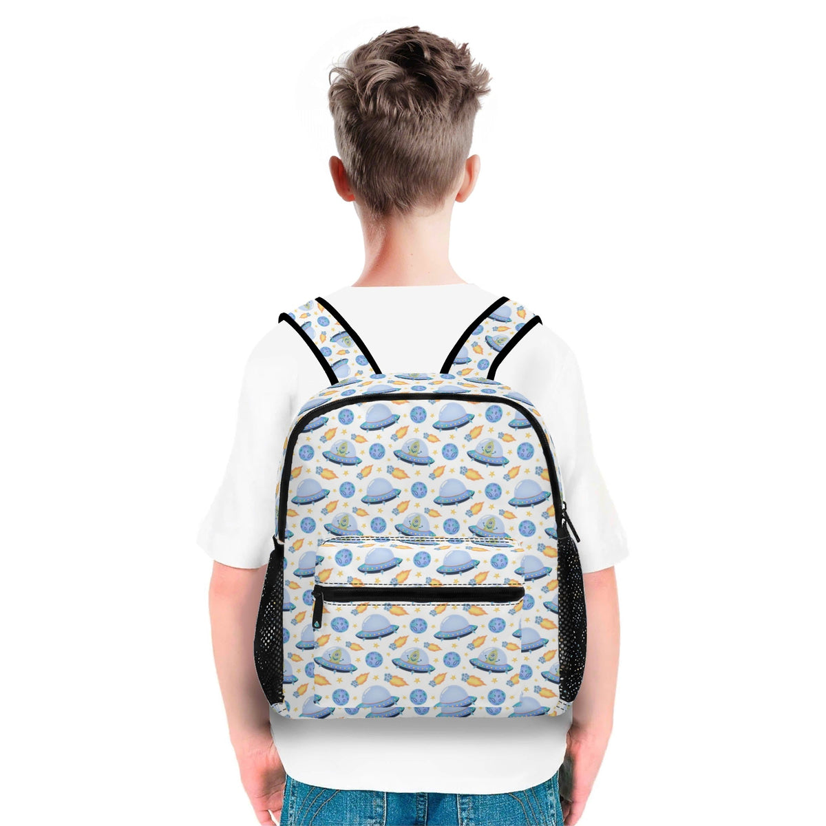 UFOs Small Kids Backpack Kids Backpack Printed Offshore