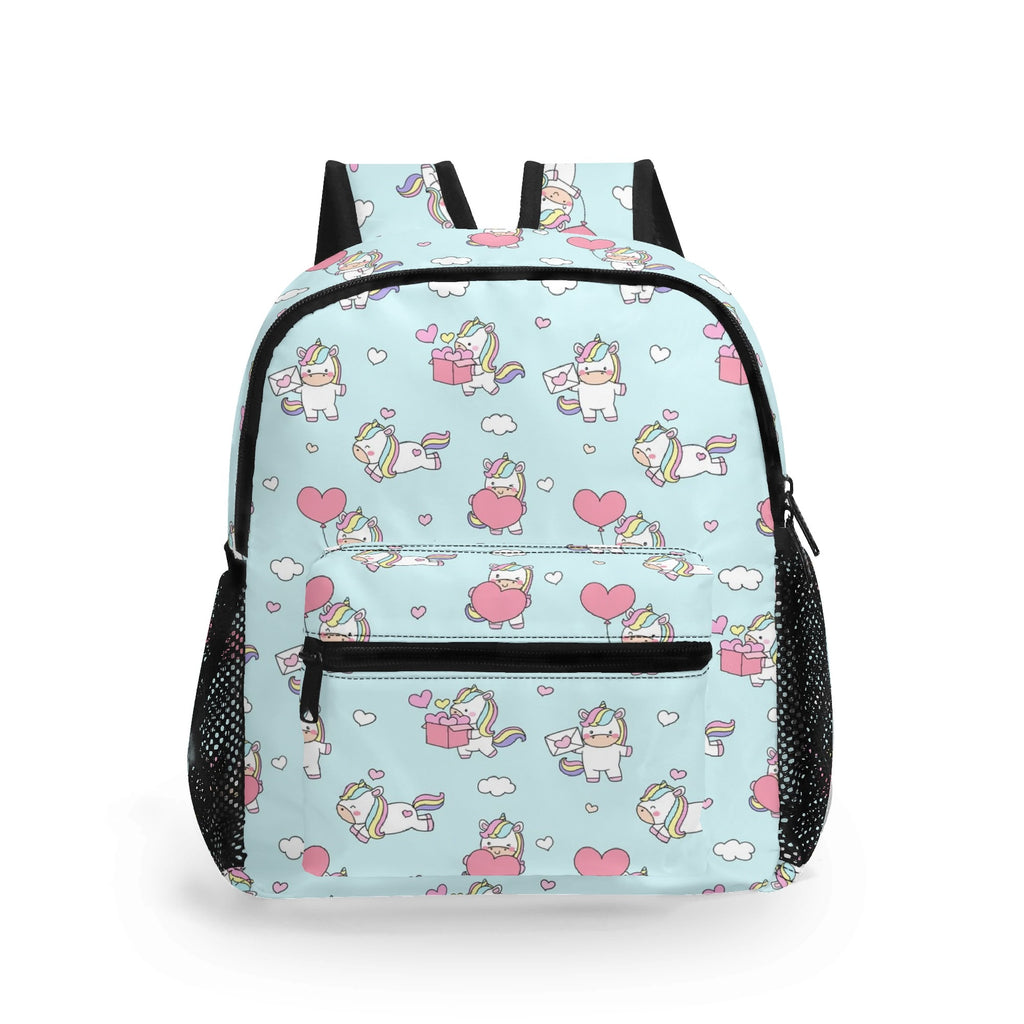 Rainbow Unicorn Small Kids Backpack Default Title Kids Backpack Printed Offshore
