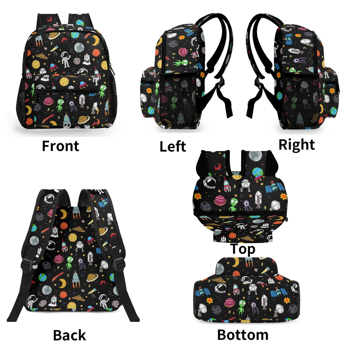Fun Space Small Kids Backpack Kids Backpack Printed Offshore