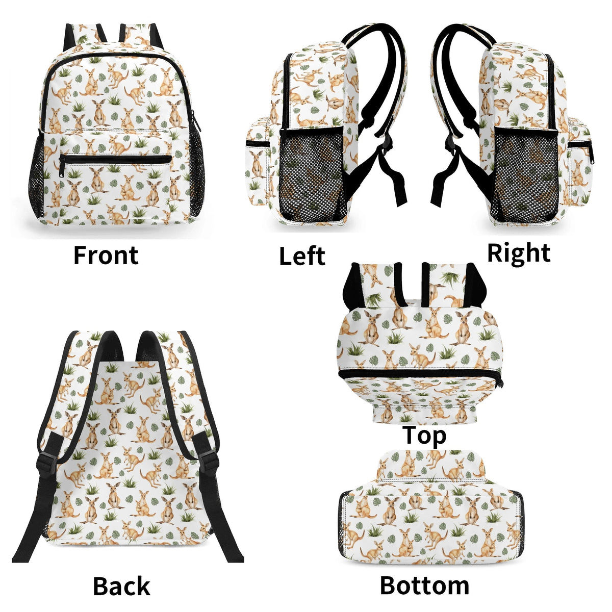 Kangaroos Small Kids Backpack Kids Backpack Printed Offshore