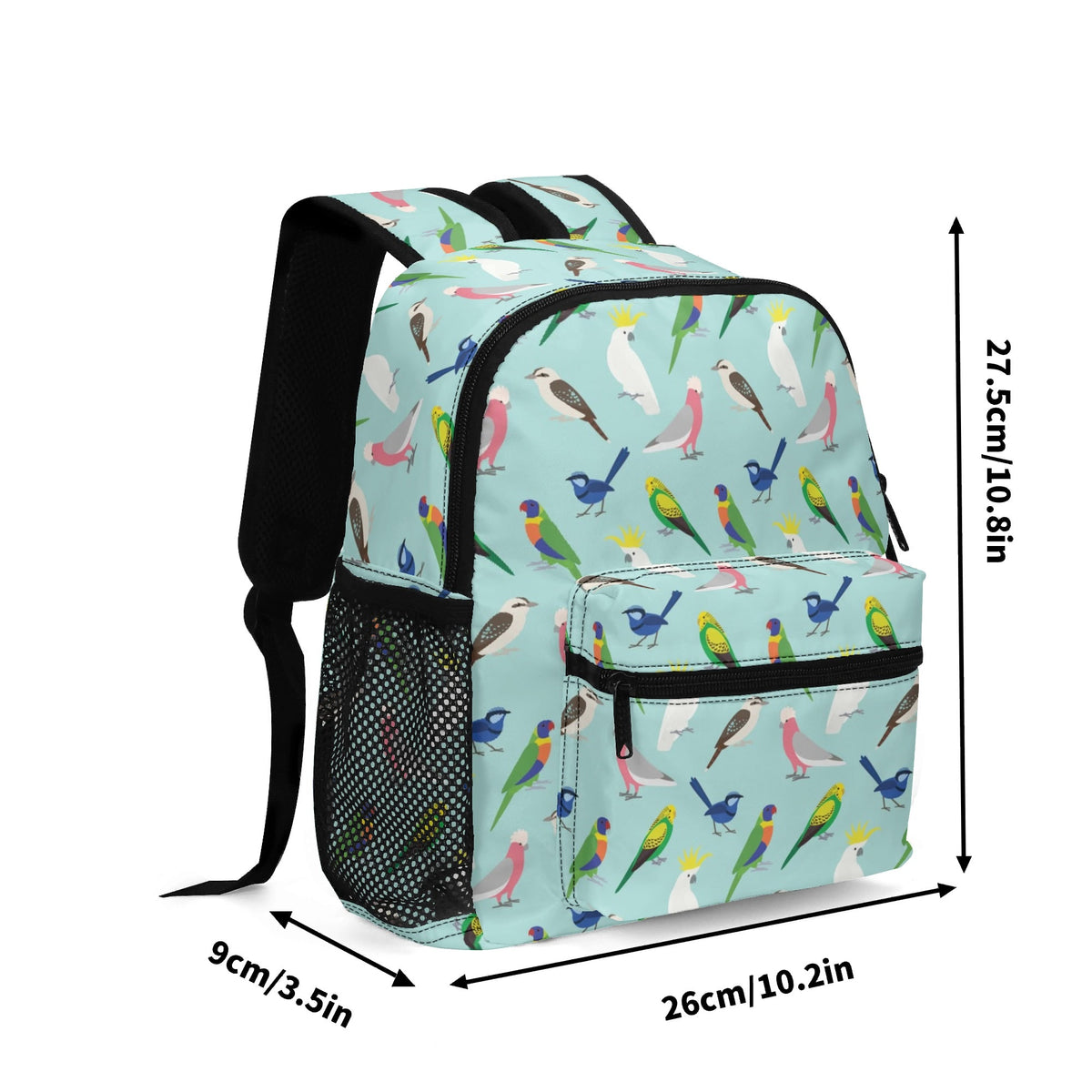 Australian Birds Small Kids Backpack Kids Backpack Printed Offshore
