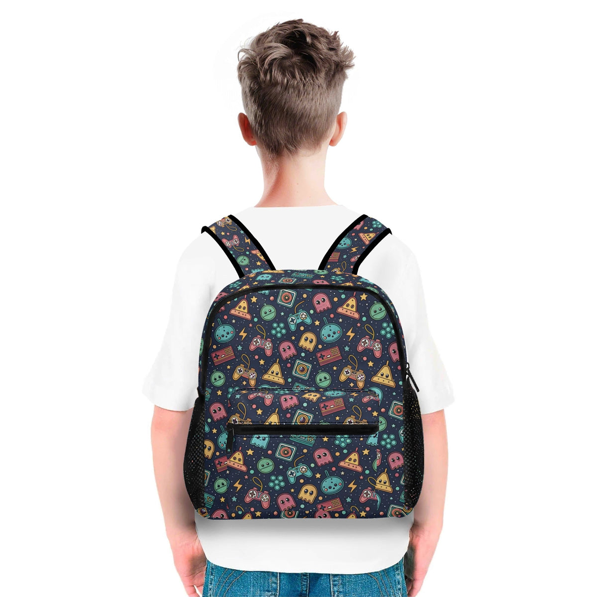 Video Game Small Kids Backpack Kids Backpack Games Printed Offshore