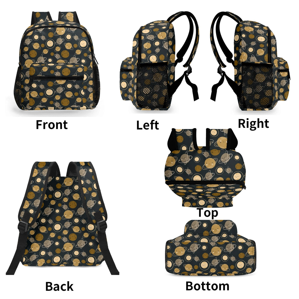 Planets Small Kids Backpack Kids Backpack Printed Offshore Space