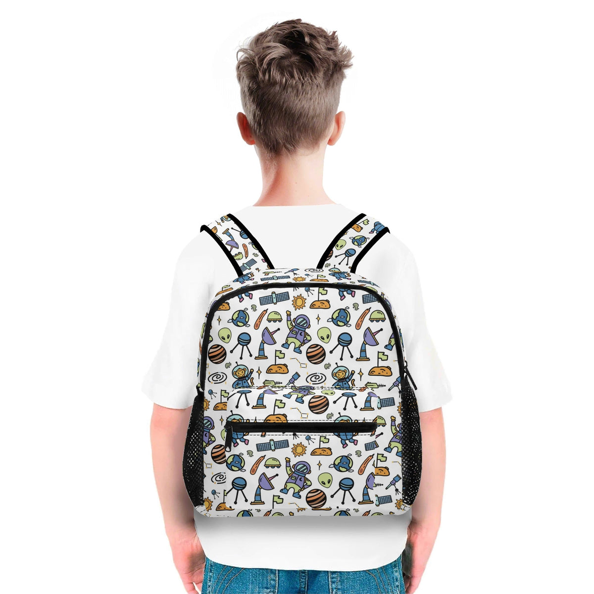 All About Space Small Kids Backpack Kids Backpack Printed Offshore Space