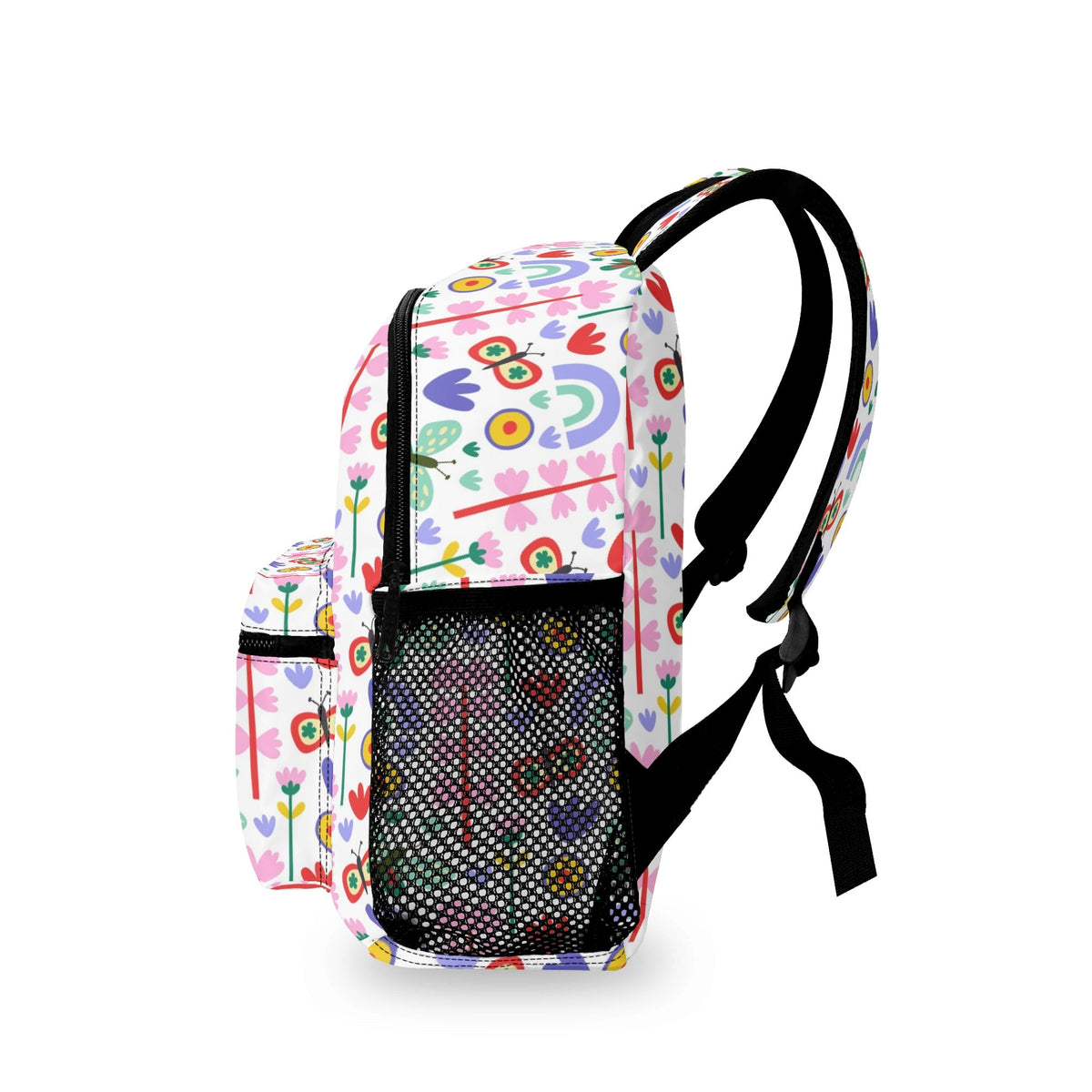 Rainbows And Butterflies Small Kids Backpack Kids Backpack Printed Offshore