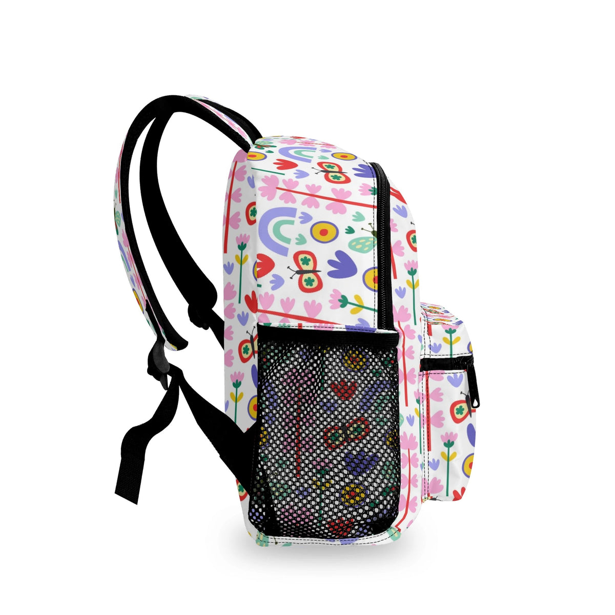 Rainbows And Butterflies Small Kids Backpack Kids Backpack Printed Offshore