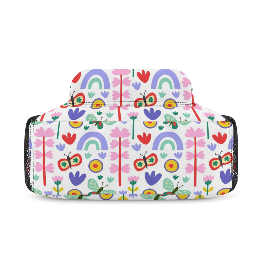 Rainbows And Butterflies Small Kids Backpack Kids Backpack Printed Offshore