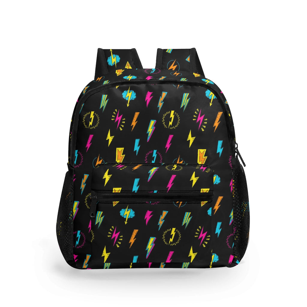 Fun Lightning Small Kids Backpack Default Title Kids Backpack comic Printed Offshore