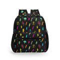 Fun Lightning Small Kids Backpack Default Title Kids Backpack comic Printed Offshore