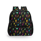 Fun Lightning Small Kids Backpack Default Title Kids Backpack comic Printed Offshore