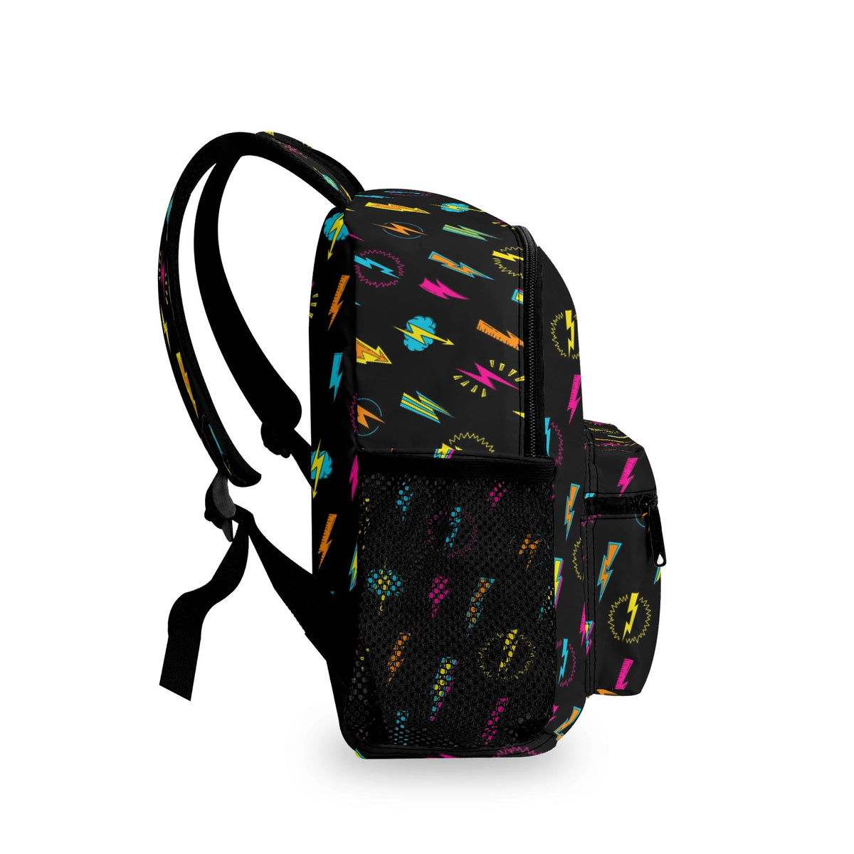 Fun Lightning Small Kids Backpack Kids Backpack comic Printed Offshore