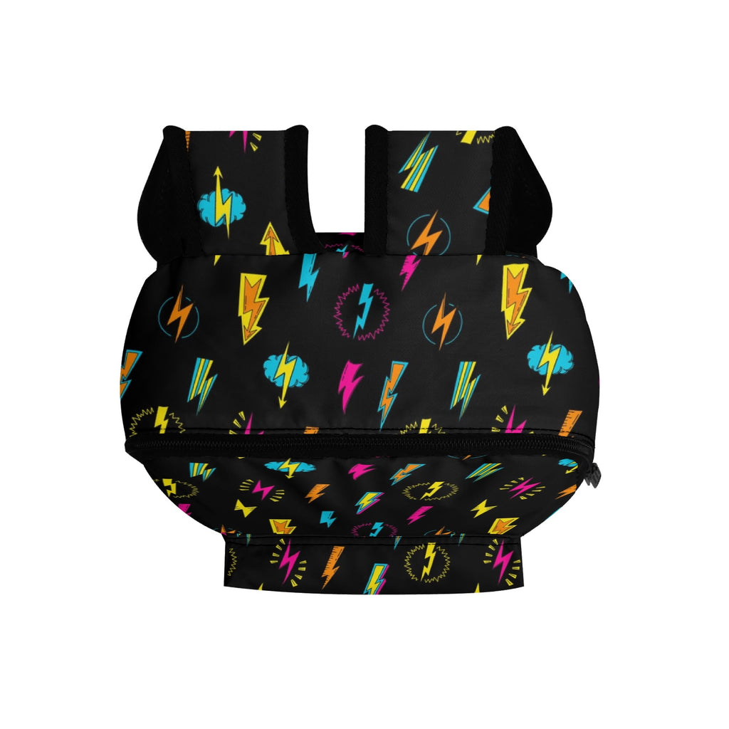 Fun Lightning Small Kids Backpack Kids Backpack comic Printed Offshore