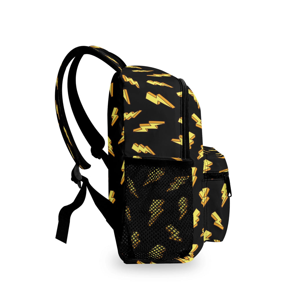 Lightning Bolts Small Kids Backpack Kids Backpack comic Printed Offshore