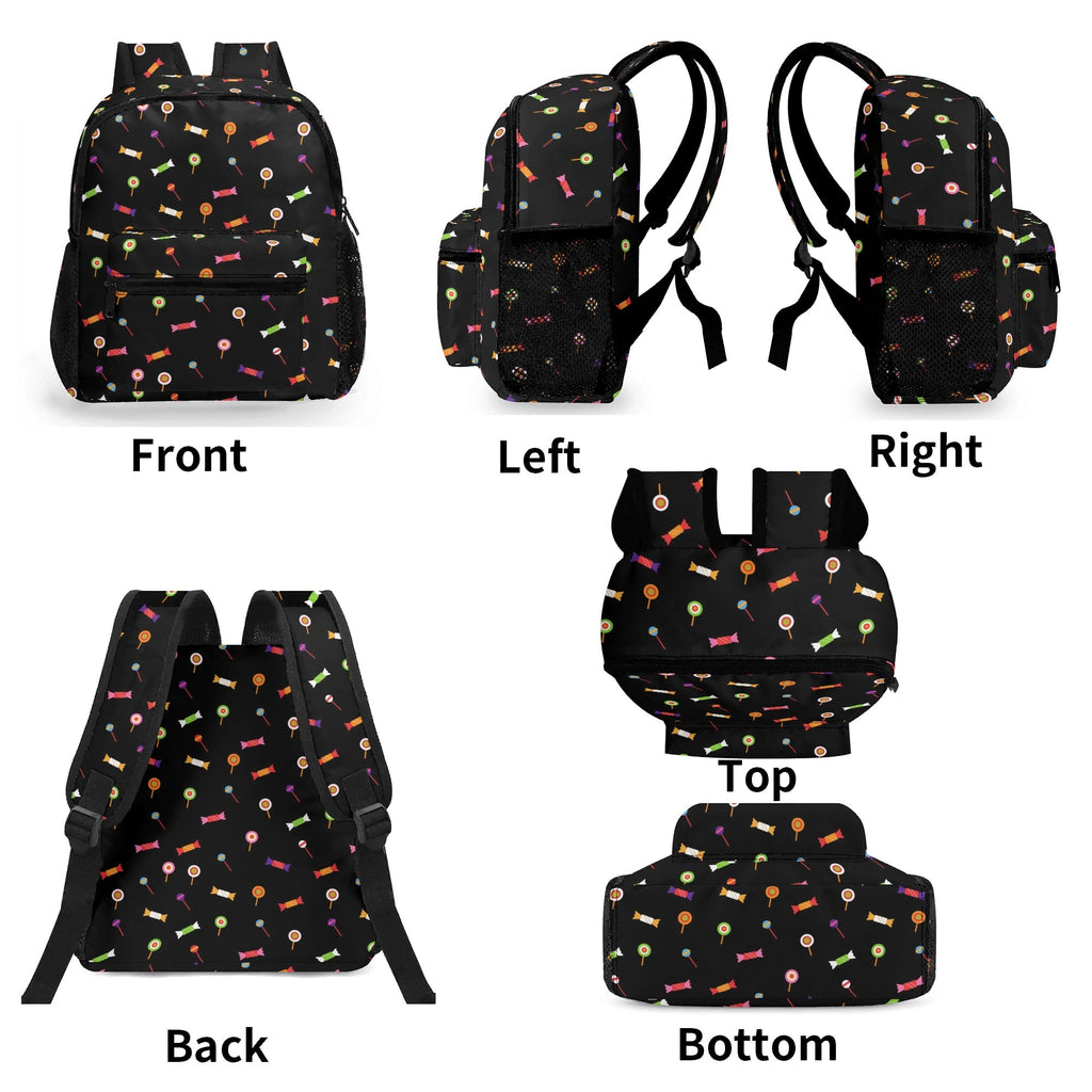 Candy Small Kids Backpack Kids Backpack Food Printed Offshore