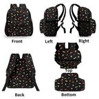 Candy Small Kids Backpack Kids Backpack Food Printed Offshore