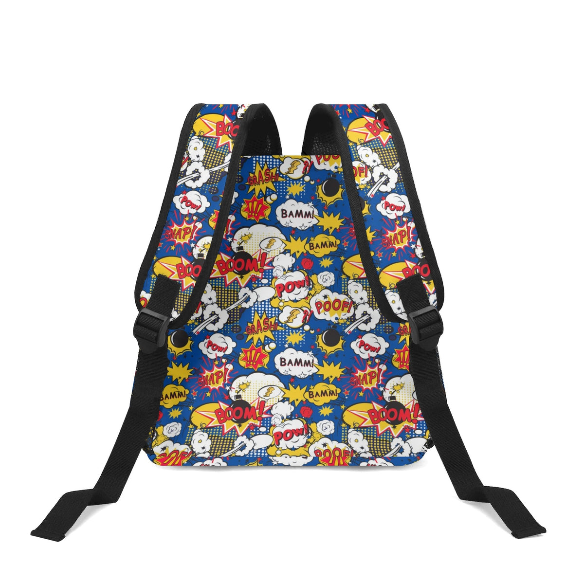 Blue Comic Book Small Kids Backpack Kids Backpack comic Printed Offshore
