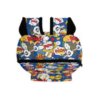 Blue Comic Book Small Kids Backpack Kids Backpack comic Printed Offshore