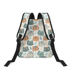 Cute Cat Faces Small Kids Backpack Kids Backpack animal Printed Offshore