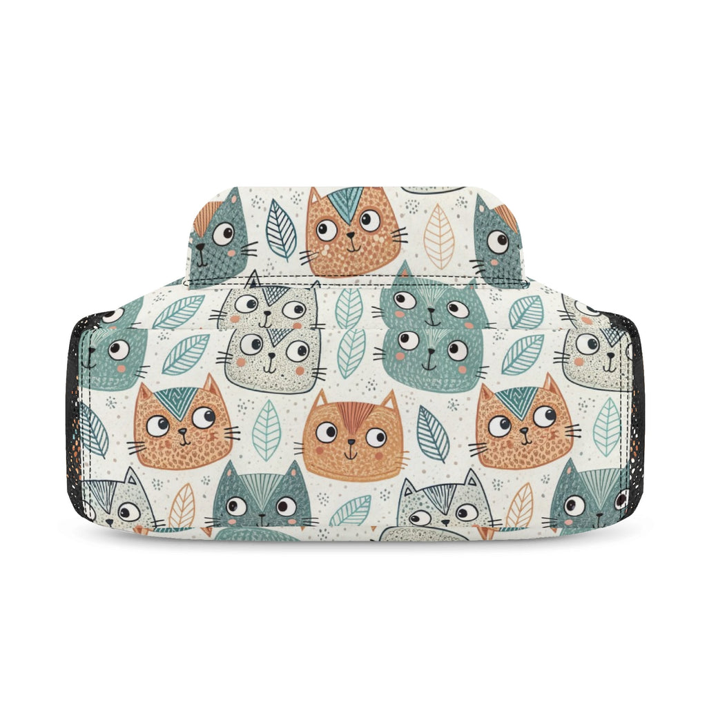 Cute Cat Faces Small Kids Backpack Kids Backpack animal Printed Offshore