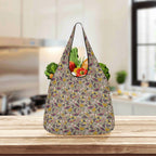 Pretty Moths 3 Pack of Foldable Shopping Bags Printed Offshore