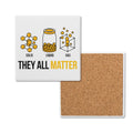 Solid Liquid Gas They All Matter Square Ceramic Coasters 4 Pcs Default Title Square Ceramic Coaster 4pcs Printed Offshore