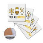 Solid Liquid Gas They All Matter Square Ceramic Coasters 4 Pcs Square Ceramic Coaster 4pcs Printed Offshore