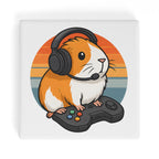 Guinea Pig Gamer Square Ceramic Coasters 4 Pcs Square Ceramic Coaster 4pcs Printed Offshore