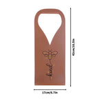 Bee Kind PU Leather Wine Bag PU Leather Wine Bag Printed Offshore