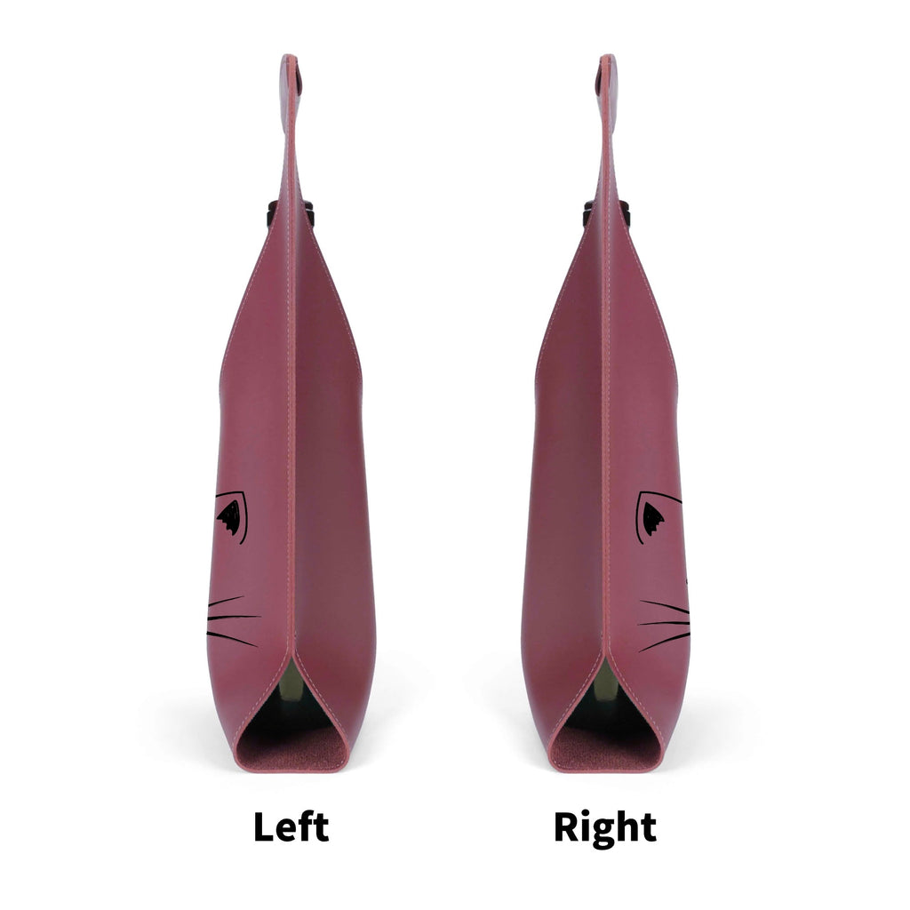 Cat Gold Heart Nose PU Leather Wine Bag PU Leather Wine Bag Printed Offshore