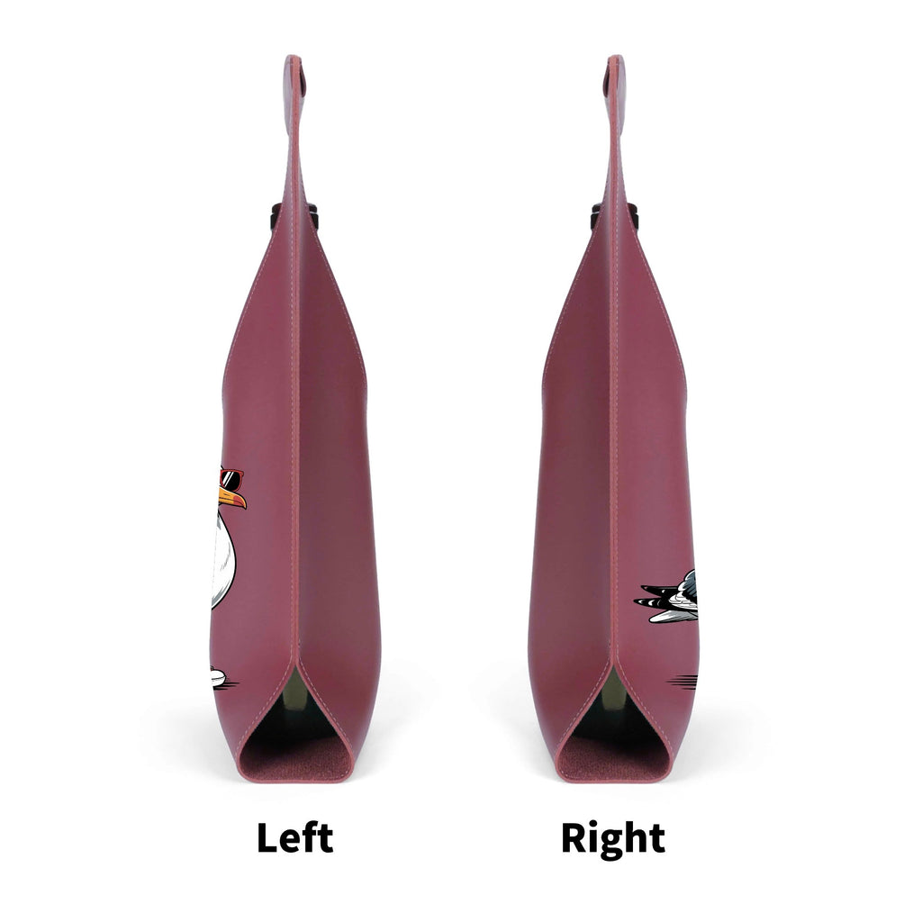 Seagull With Sunglasses And High Tops PU Leather Wine Bag PU Leather Wine Bag Printed Offshore