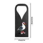 Seagull With Sunglasses And High Tops PU Leather Wine Bag PU Leather Wine Bag Printed Offshore