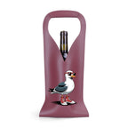 Seagull With Sunglasses And High Tops PU Leather Wine Bag PU Leather Wine Bag Printed Offshore