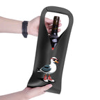 Seagull With Sunglasses And High Tops PU Leather Wine Bag PU Leather Wine Bag Printed Offshore