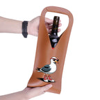 Seagull With Sunglasses And High Tops PU Leather Wine Bag PU Leather Wine Bag Printed Offshore