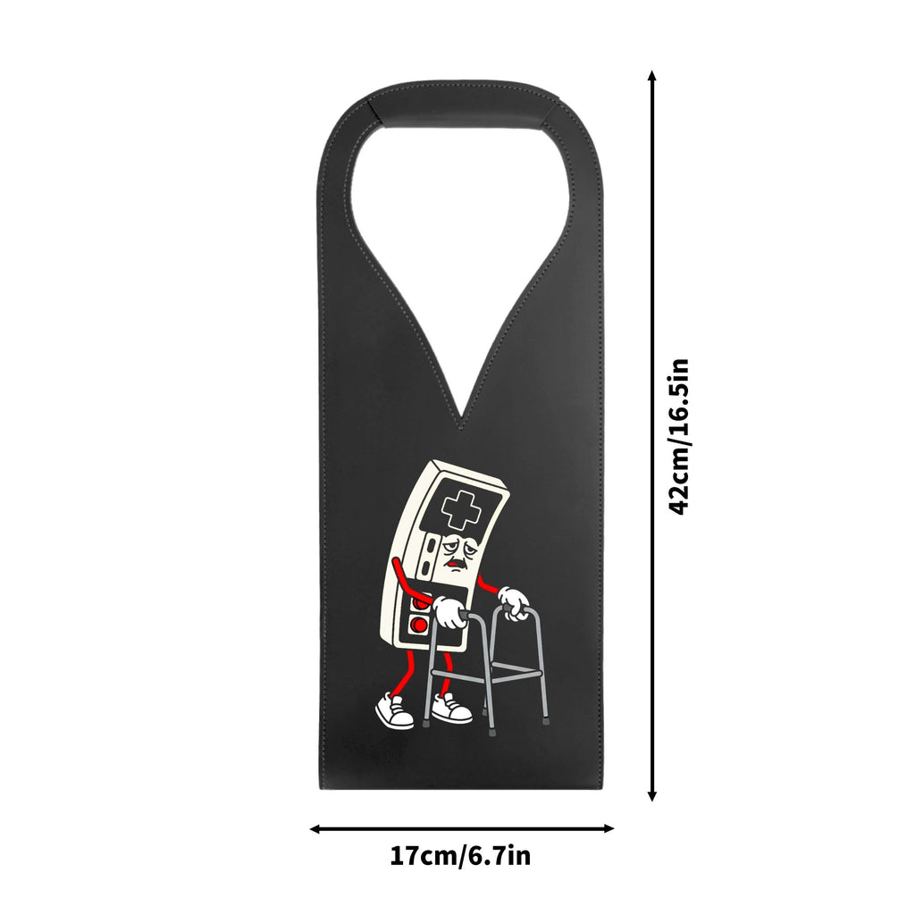 Retro Gamer PU Leather Wine Bag PU Leather Wine Bag Printed Offshore