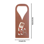Retro Gamer PU Leather Wine Bag PU Leather Wine Bag Printed Offshore