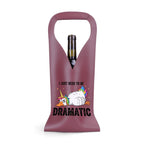 Dramatic Rainbow Unicorn Goose PU Leather Wine Bag PU Leather Wine Bag Printed Offshore