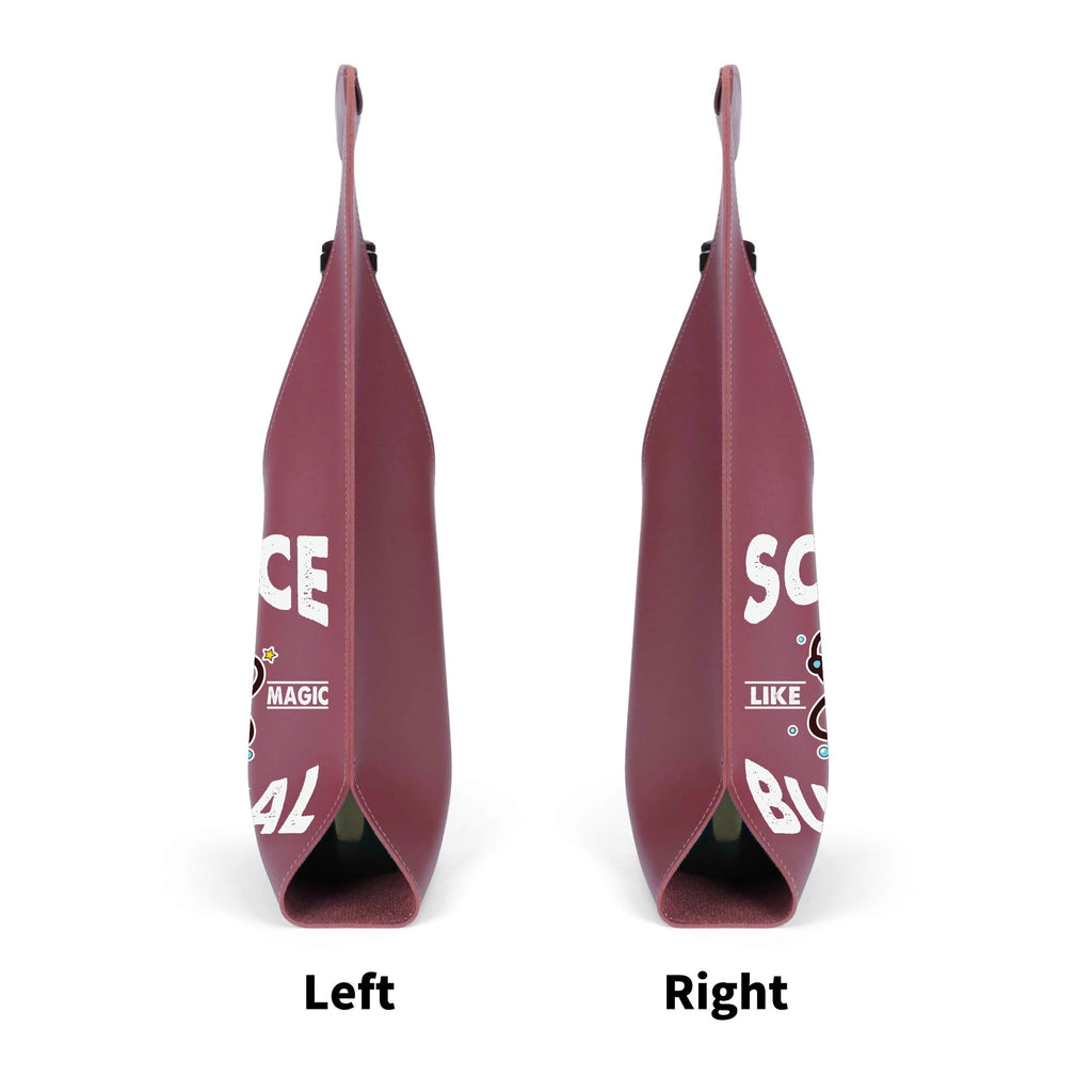 Science Like Magic But Real PU Leather Wine Bag PU Leather Wine Bag Printed Offshore