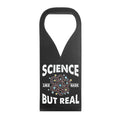 Science Like Magic But Real PU Leather Wine Bag Black PU Leather Wine Bag Printed Offshore